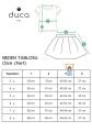 Unicorn Baskılı Kısa Kol Body Ve  Kabarık Tütü Etek Ikili Takım / Yeşil-Pembe