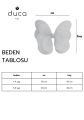 Kız Çocuk Peri Seti Kelebek Kanat Taç ve Asa – 3 Parça Ekru