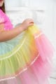 Kız Çocuk Karnaval Etek ve Parıltılı Pullu Crop 2’li Takım – Pembe