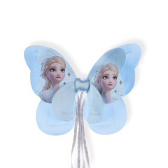 Elsa Frozen Baskılı Kelebek Kanat-Mavi Renk / Tüm Yaşlar