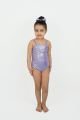 Parıltılı İp Askılı Çıtçıtlı Kız Body&Mayo / Lila