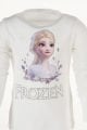 Elsa Frozen Baskılı Kız Çocuk Body-Krem Renk