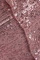 Parıltılı Pullu Crop Ve Fırfır Detaylı Tül Etek İkili Takım(Fiyonk Hediyeli) / Pembe Renk