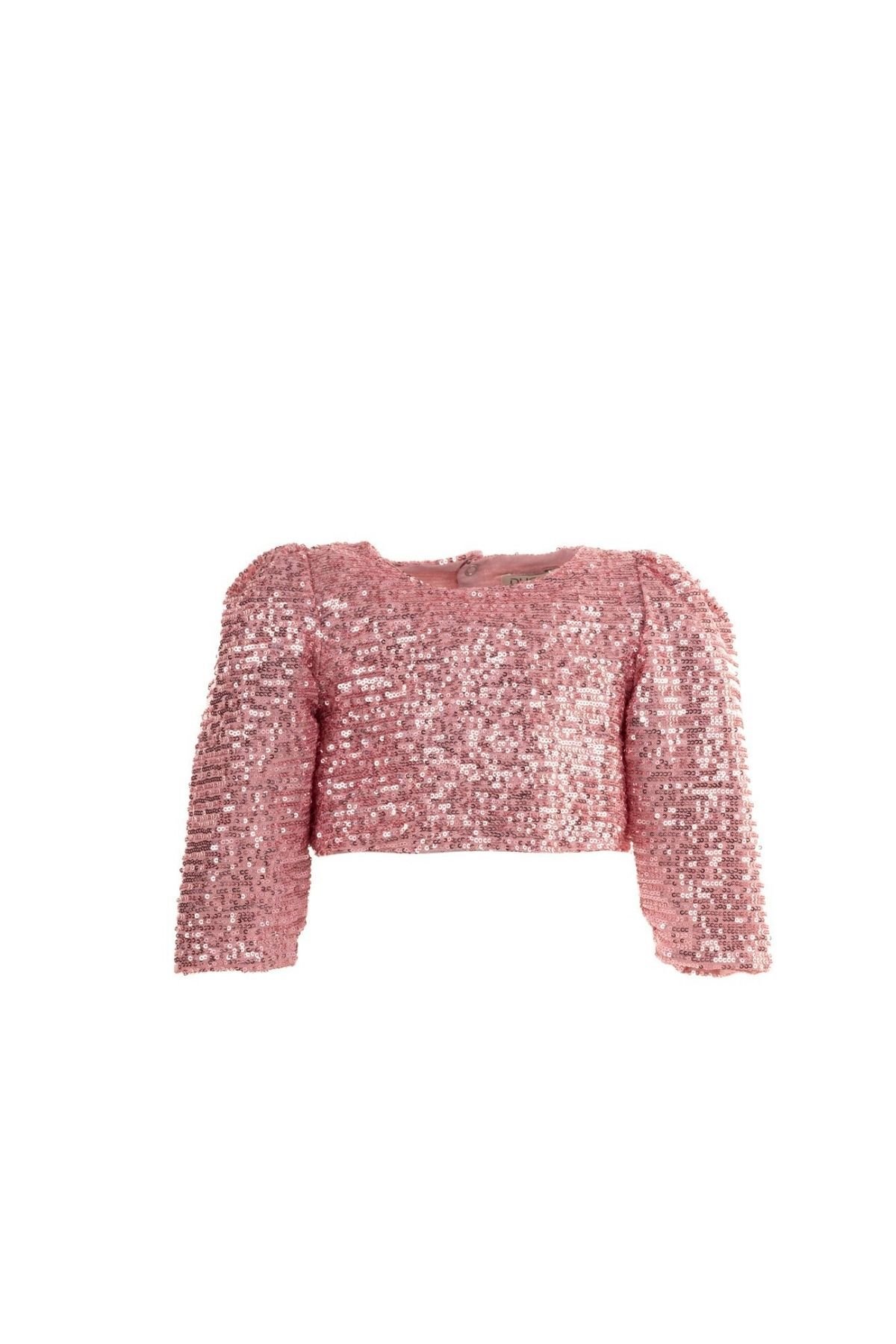 Parıltı Seti  Crop ve Fiyonk / Pembe