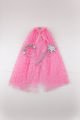 Kız Çocuk Elsa Frozen Pelerin, Taç ve Asa 3’lü Set – Pembe | 3-10 Yaş
