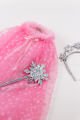 Kız Çocuk Elsa Frozen Pelerin, Taç ve Asa 3’lü Set – Pembe | 3-10 Yaş